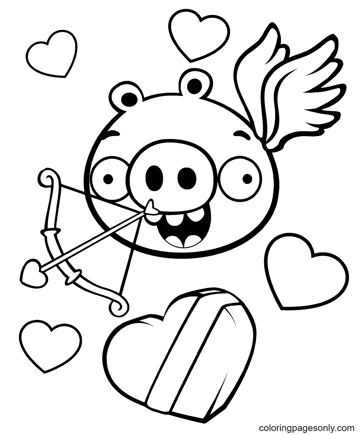 Angry birds coloring pages printable for free download