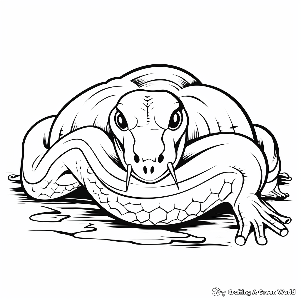 Viper coloring pages