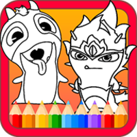 Slugtera coloring book for android