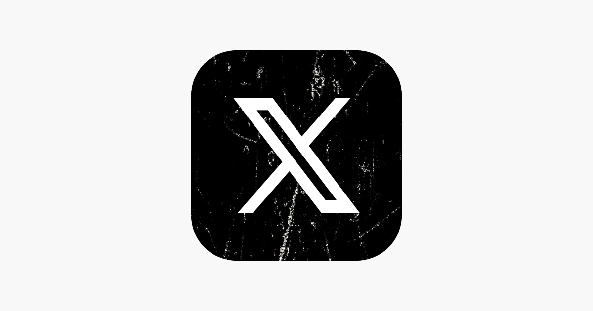 X on the app store