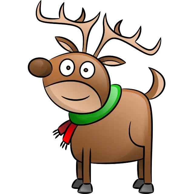 Christmas reindeer â free printable coloring pages in christmas reindeer coloring pages reindeer