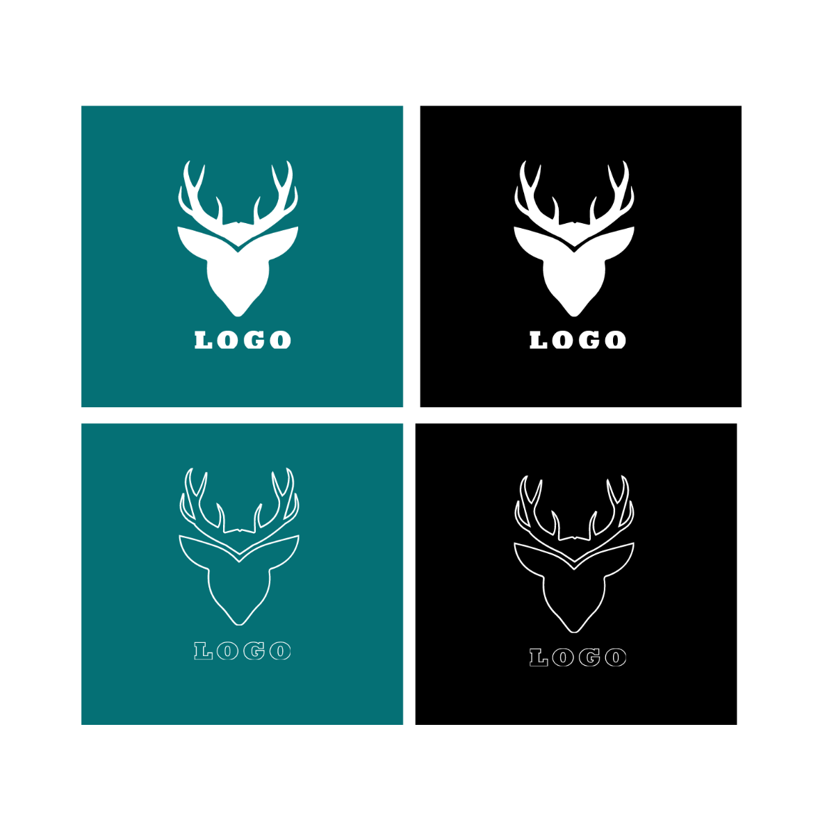 Free deer vectors