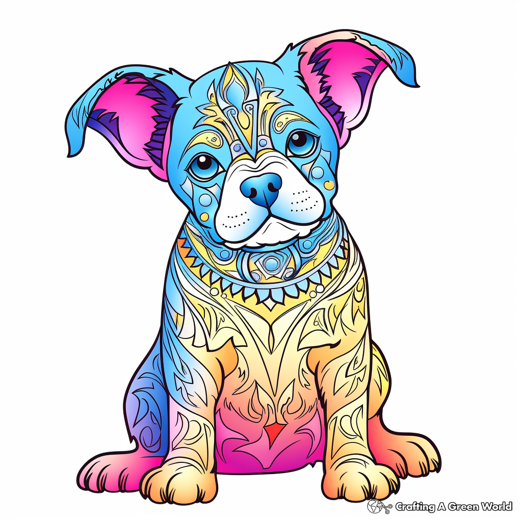 French bulldog printable coloring pages