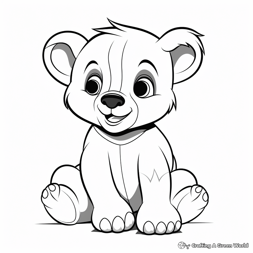 Wild animal coloring pages