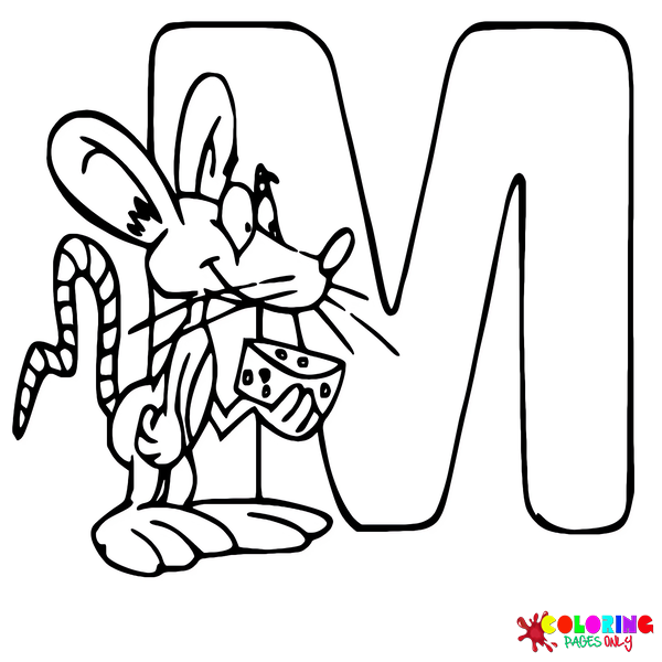 Preschool letter t coloring page