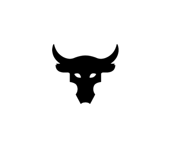 Bull head digital file svg png