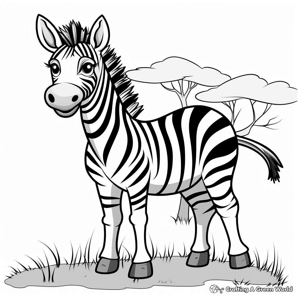 Wild animal coloring pages