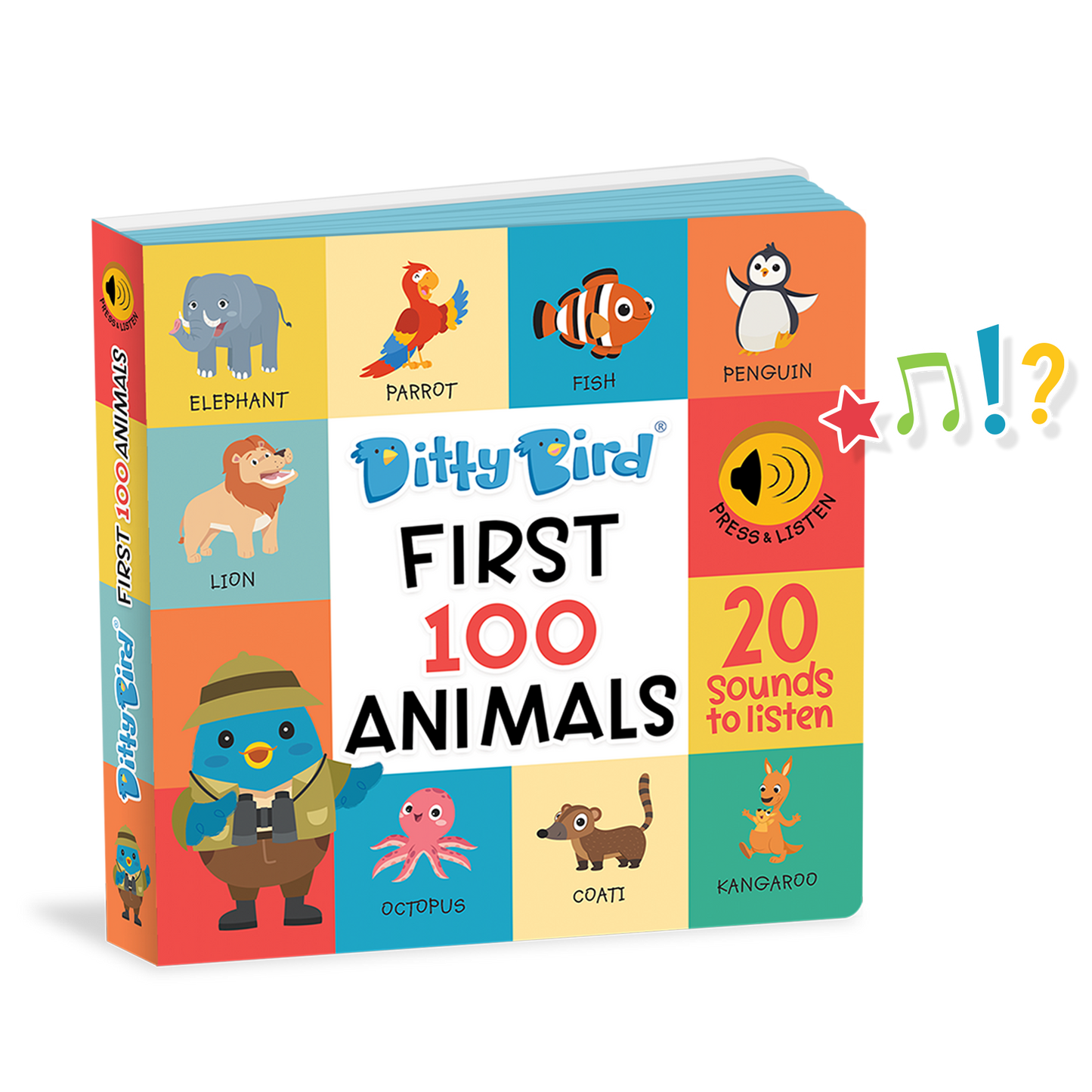 First animals sound book â clover toys