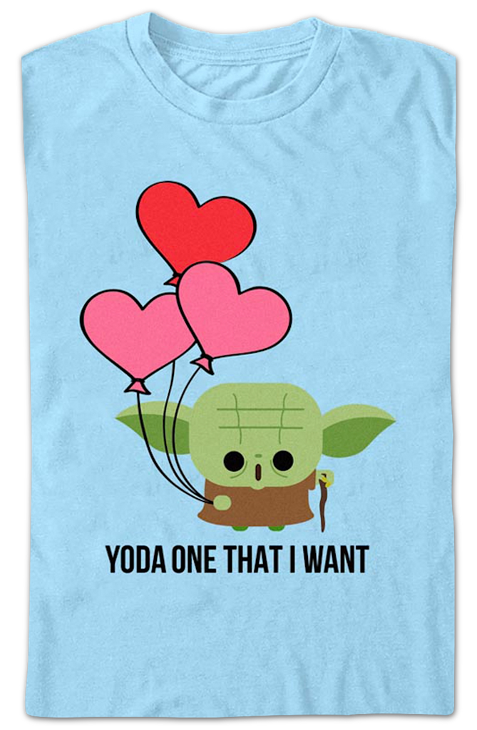 Yoda one that i want star wars t