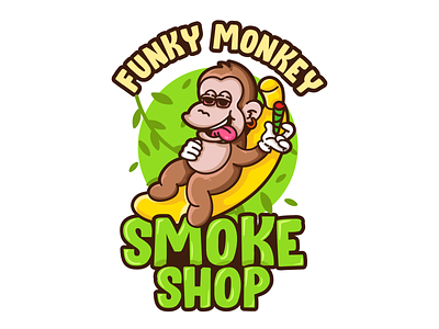 Monkey logo by bebak on