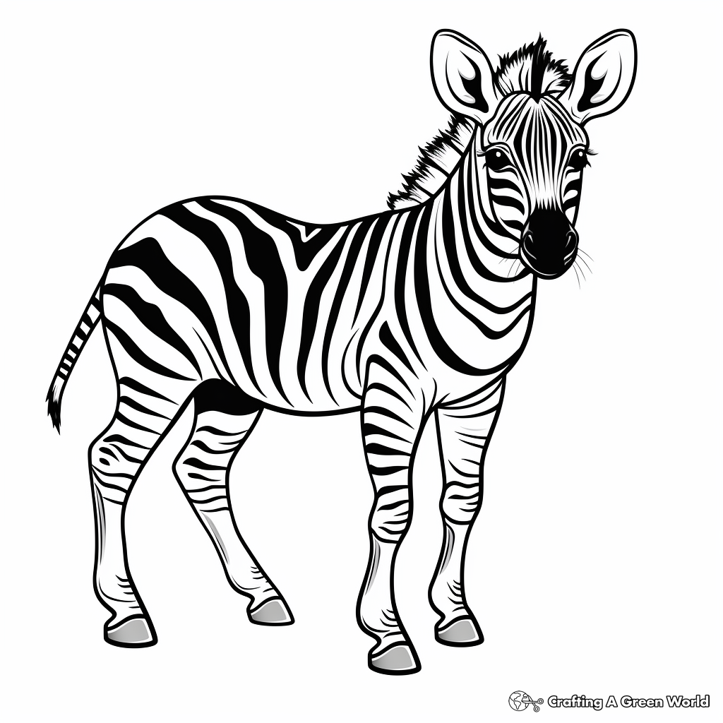 Wild animal coloring pages