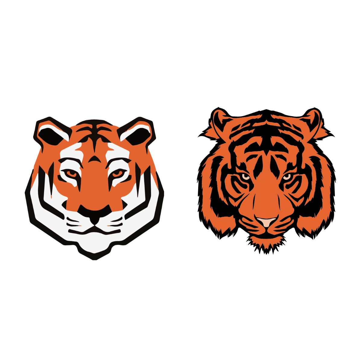 Free tiger vector