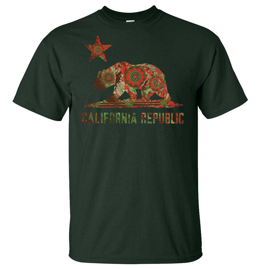 California chumash mandala bear asst colors t