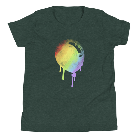 Bloon spray paint shirt youth â ninja kiwi