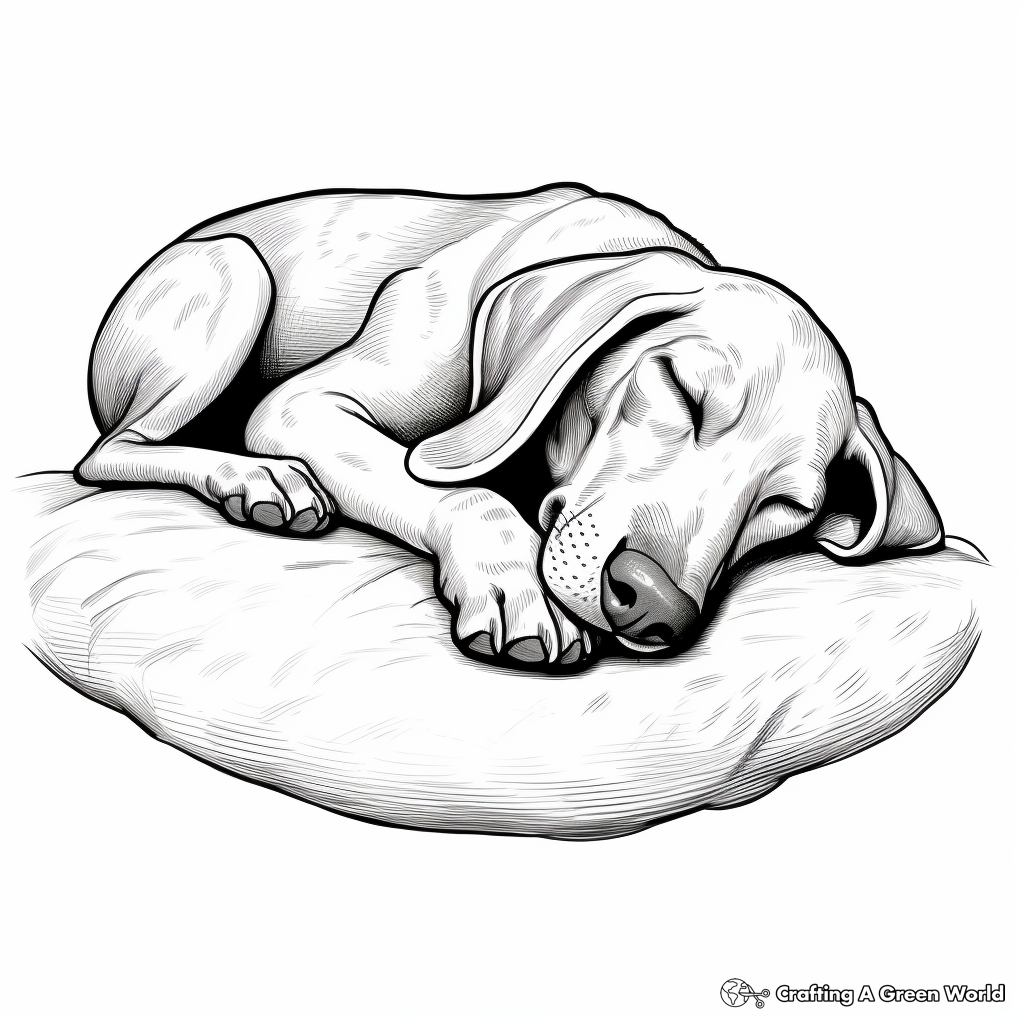 Weimaraner coloring pages