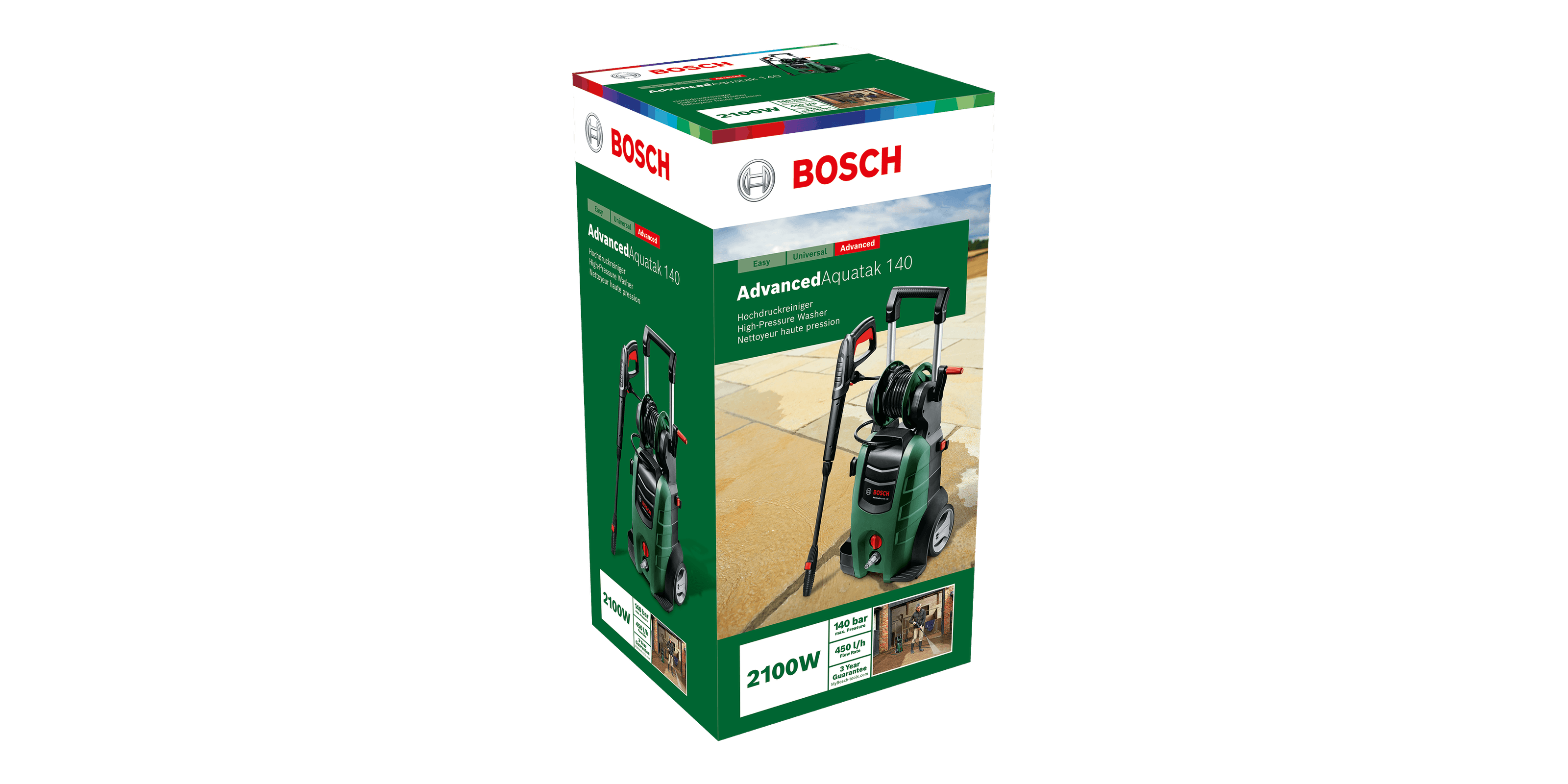 Advancedaquatak penyemprot bertekanan tinggi bosch diy