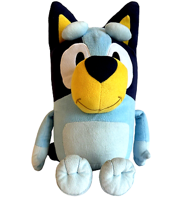 Disney junior bluey dog plush stuffed animal toy inch genuine by moose toys