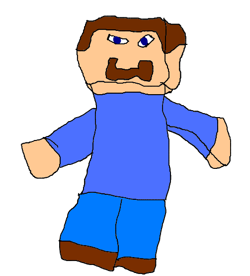 I too have recreated my skin as a drawing rminecraft