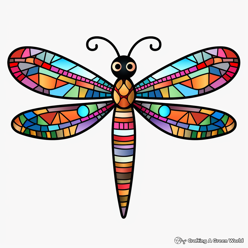 Dragonfly coloring pages