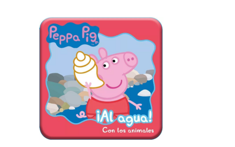 Peppa pig al agua con los animales