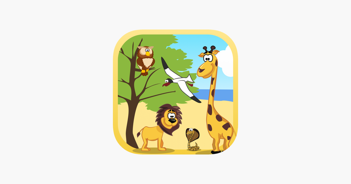 Flashcards with animals on the app store