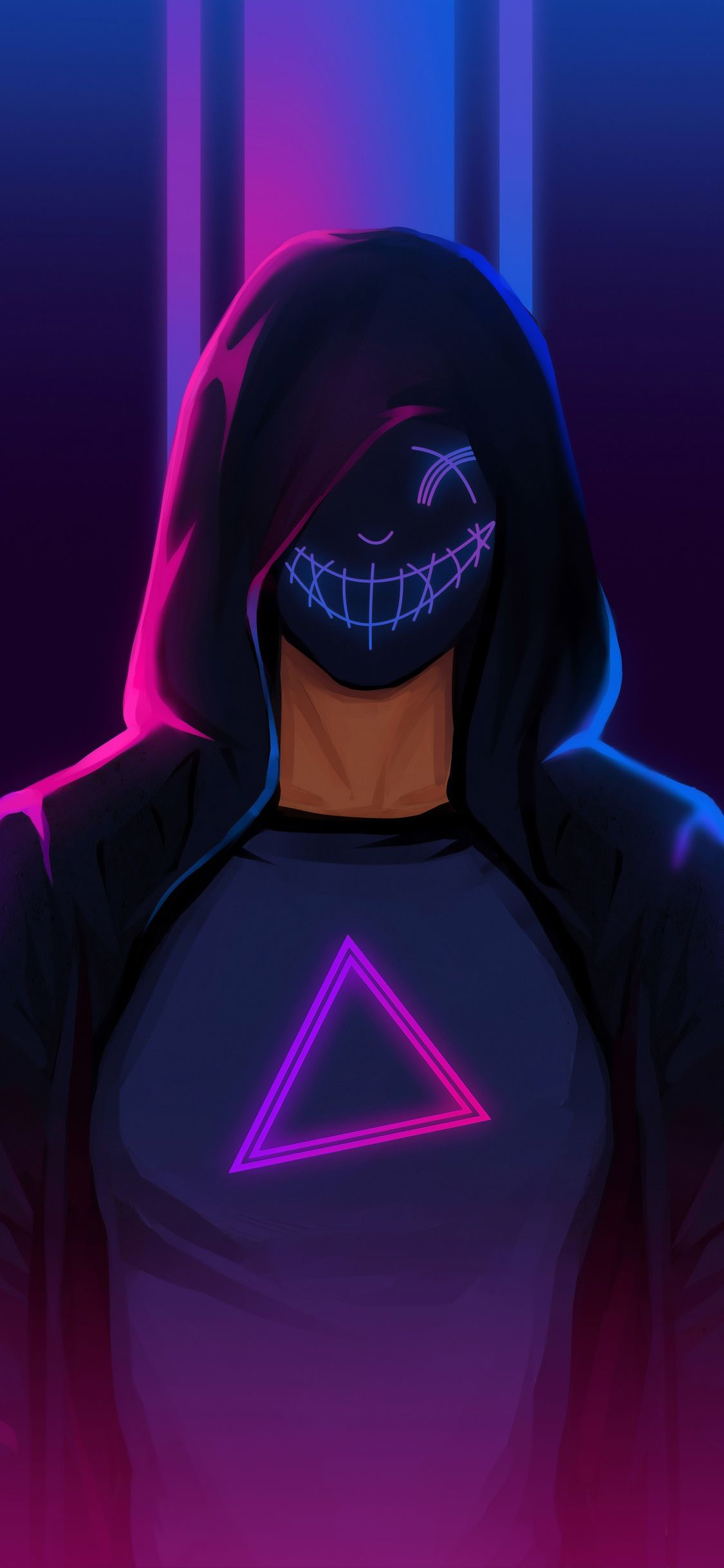 Anime boy with hoodie wallpaper