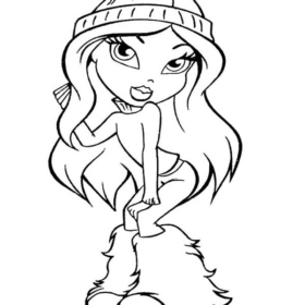 Toys and dolls coloring pages printable for free download