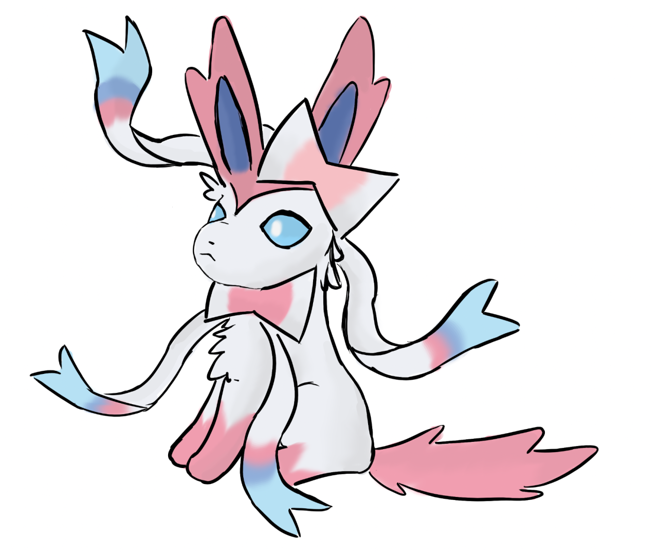 The sylveon effect â sylveon is pletely inside gigantamax eevees