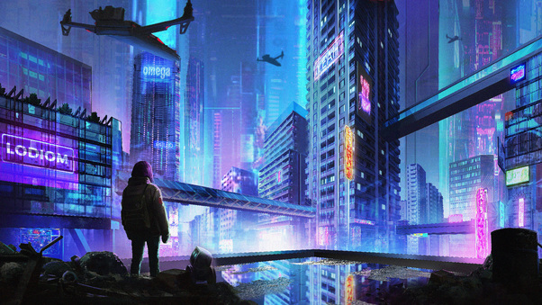 Æ éåååæèèµåæå k cyberpunk city futuristic city anime city