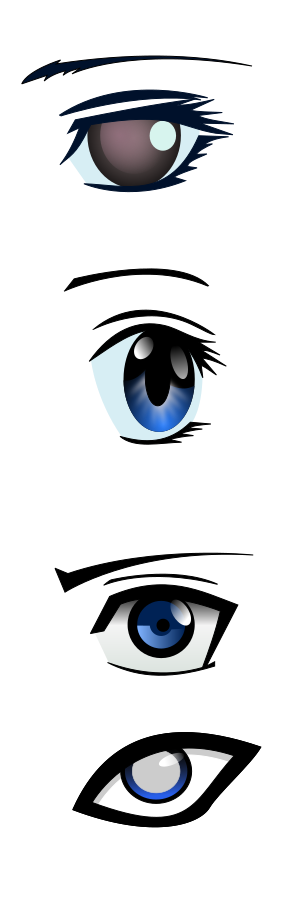 Eyes clip art image