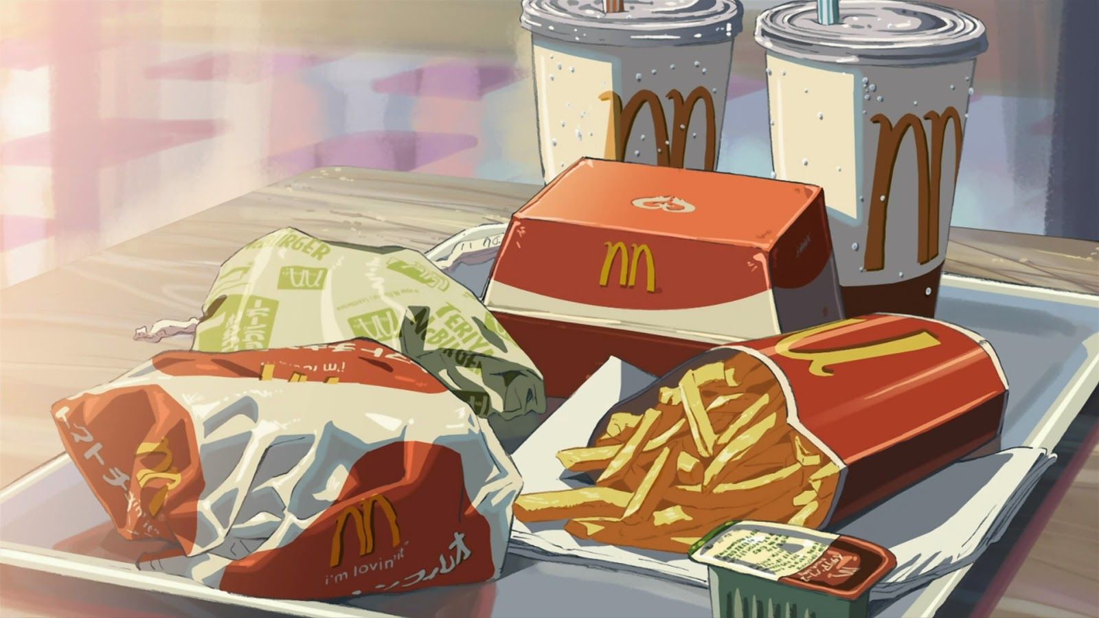 Aesthetic anime food wallpapers