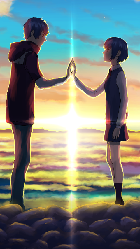 Download Free 100 + anime holding hands Wallpapers