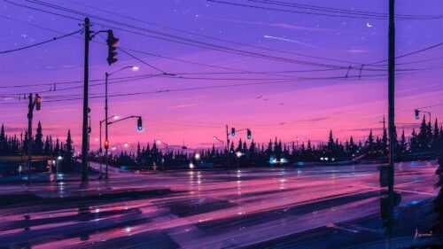 Lofi anime wallpaper