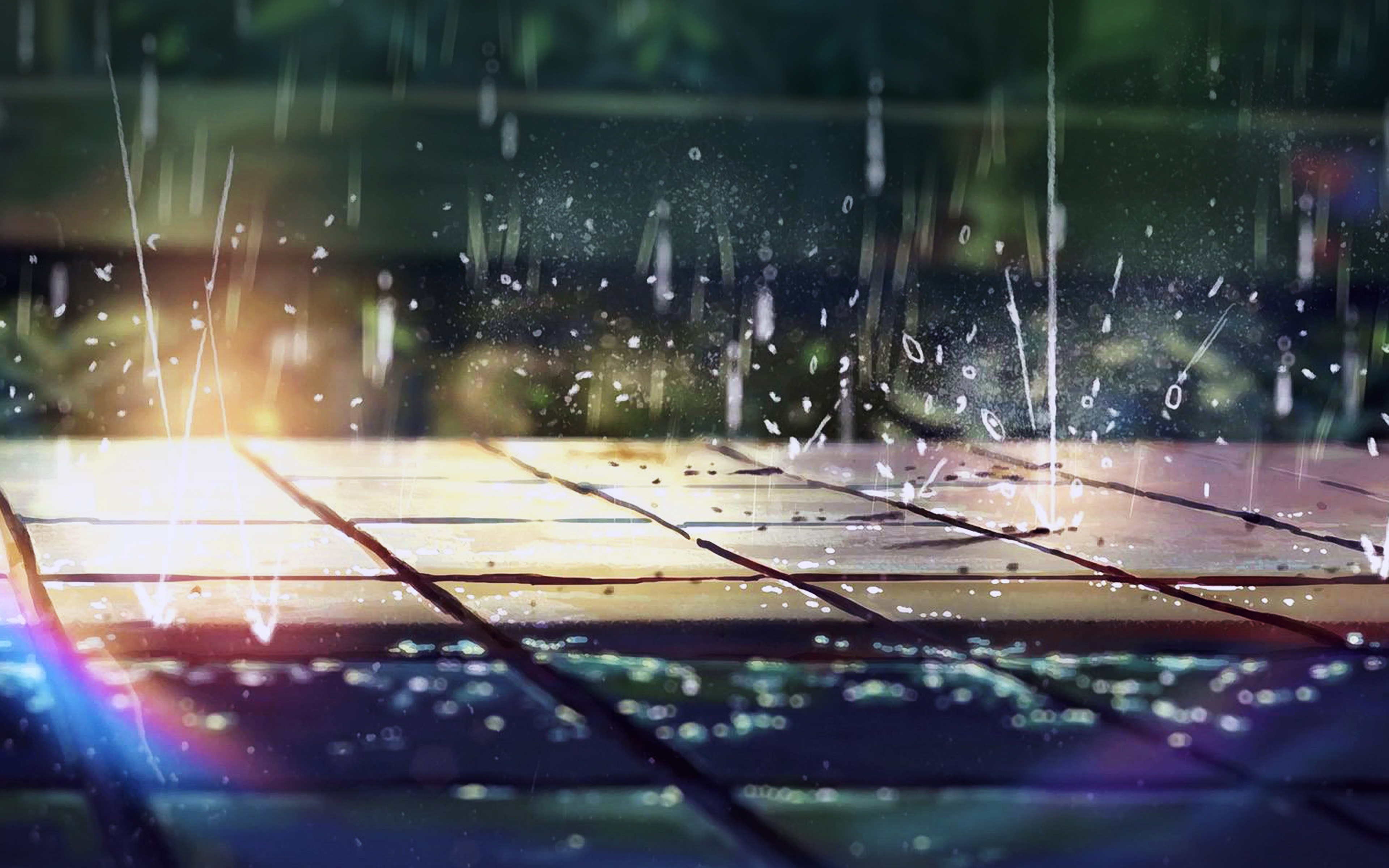 K anime rain papers hintergrãnde