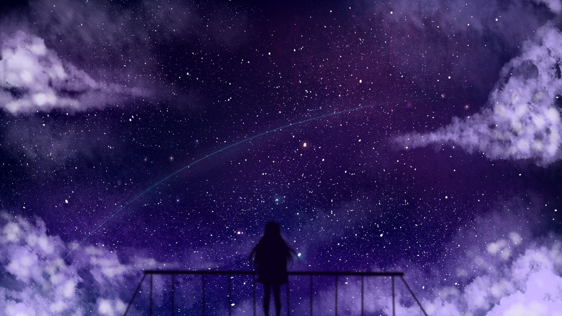 Anime stars aesthetic desktop wallpapers