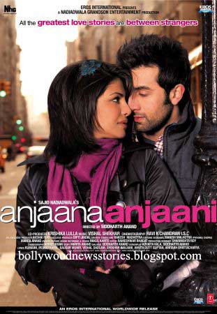 Latest news anjaana anjaani posters wallpapers with priyanka chopra and ranbir kapoor