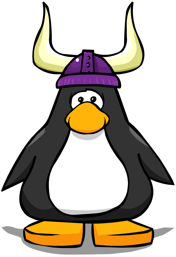 Purple viking helmet new club penguin wiki