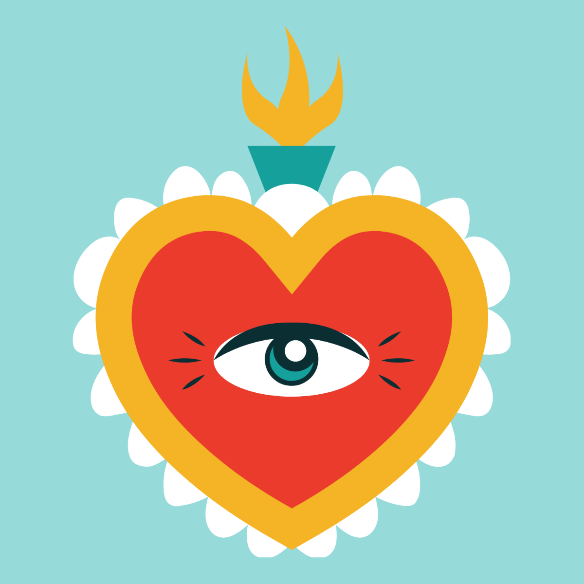 Free heart vector