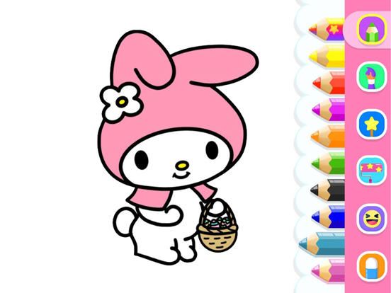 Melody coloring book apps