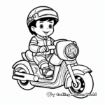 Motorcycle coloring pages