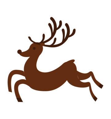 Running reindeer png transparent images free download vector files
