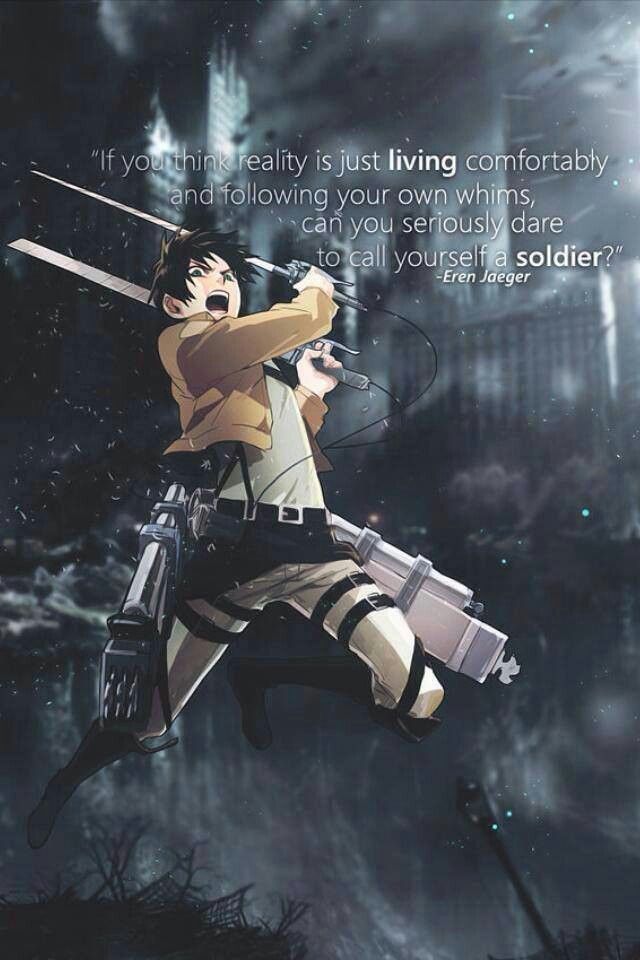 Eren quote attack on titan attack on titan anime attack on titan eren