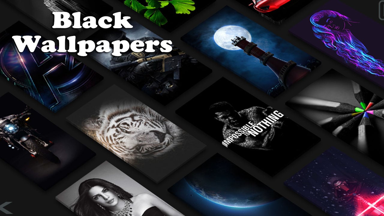 Black wallpapers mod apk premium unlocked for android