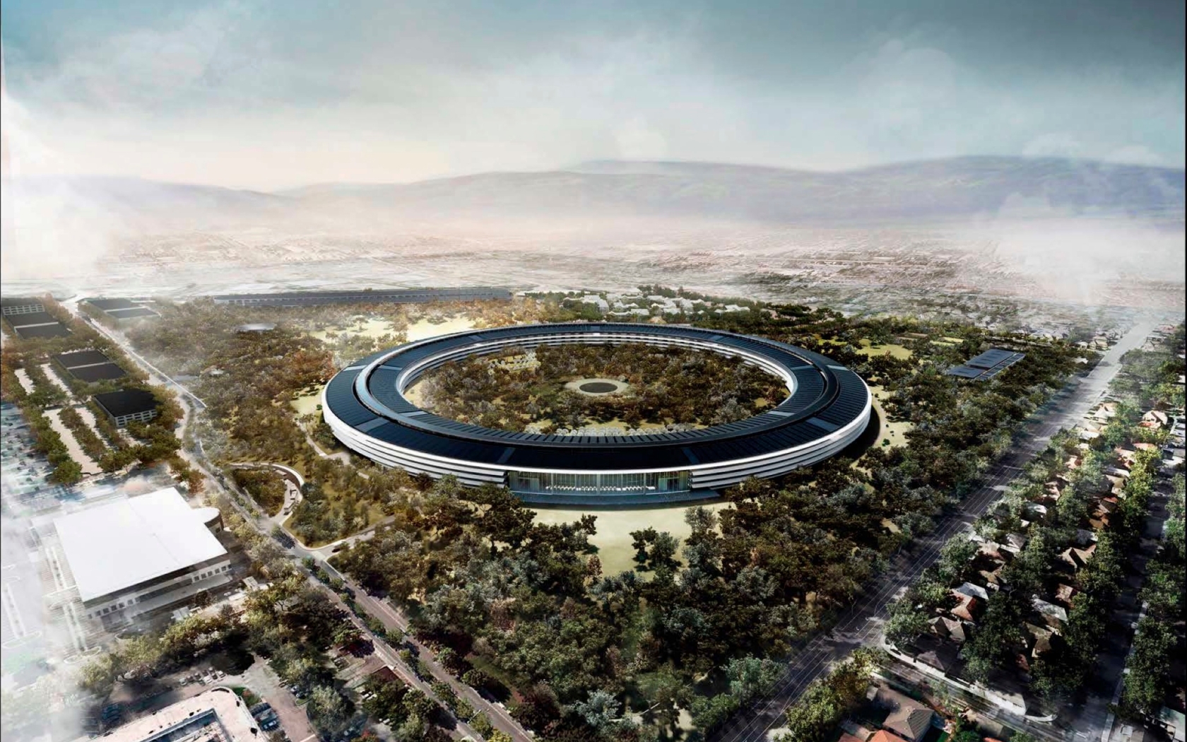 Download apple spaceship campus wallpapers