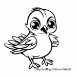 Dove coloring pages