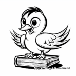 Dove coloring pages