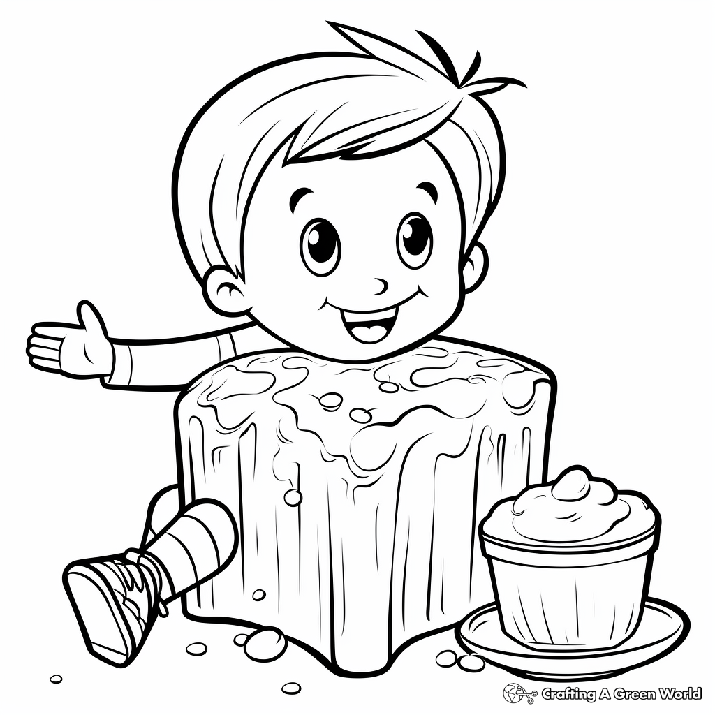 Loaves of bread coloring pages