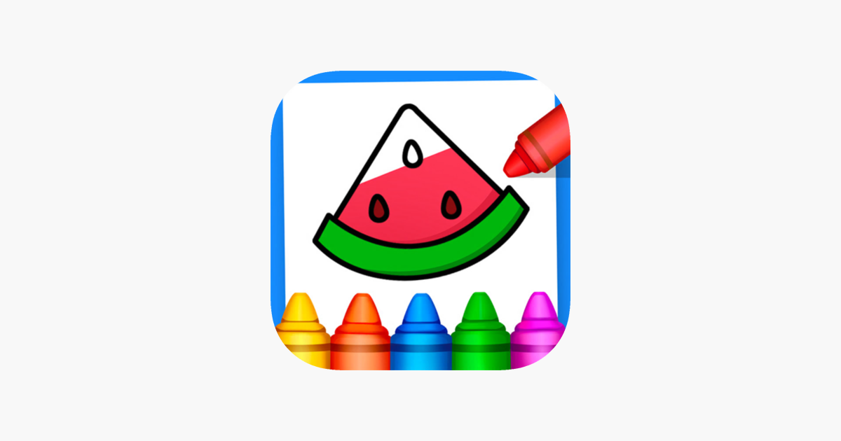 Kids drawing coloring games on the app store