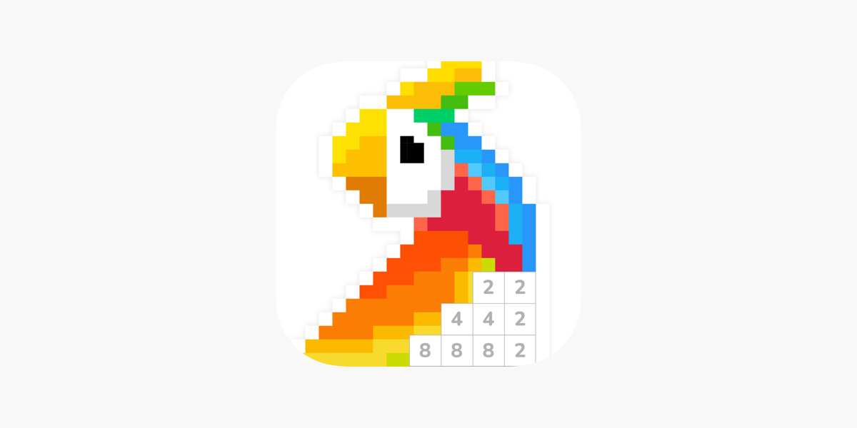 Pixel color paint by number on the app store