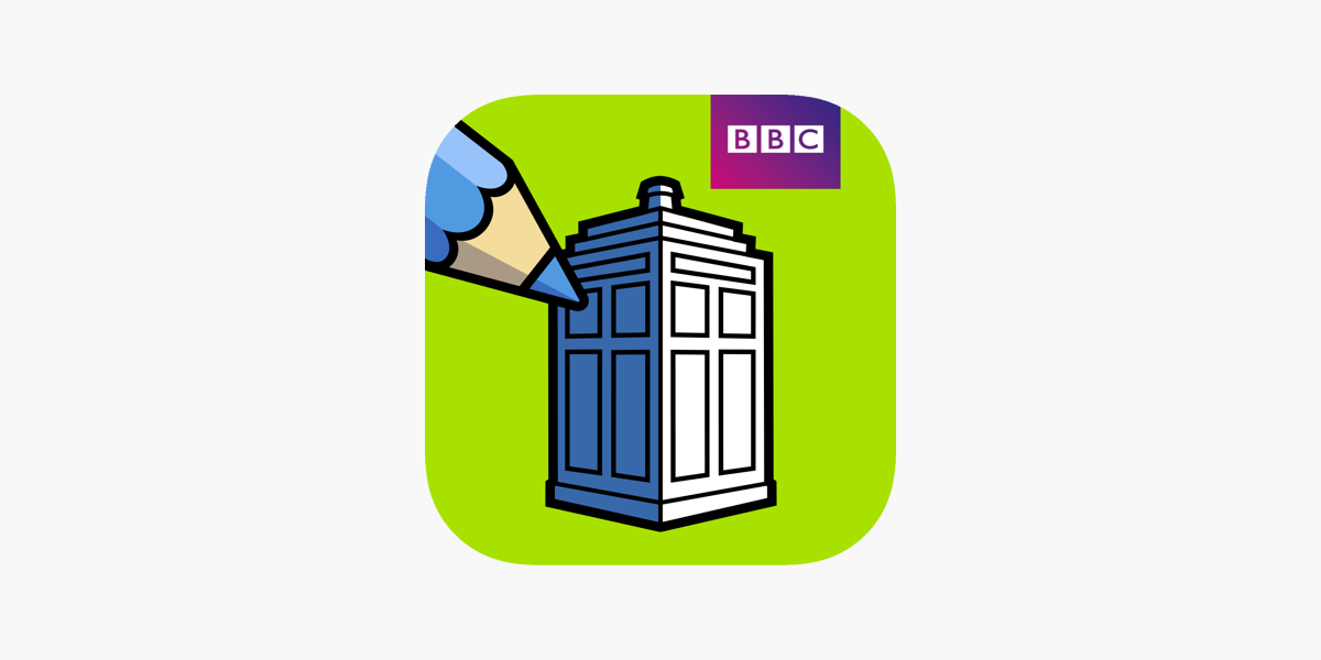 Bbc colouring doctor who on the app store